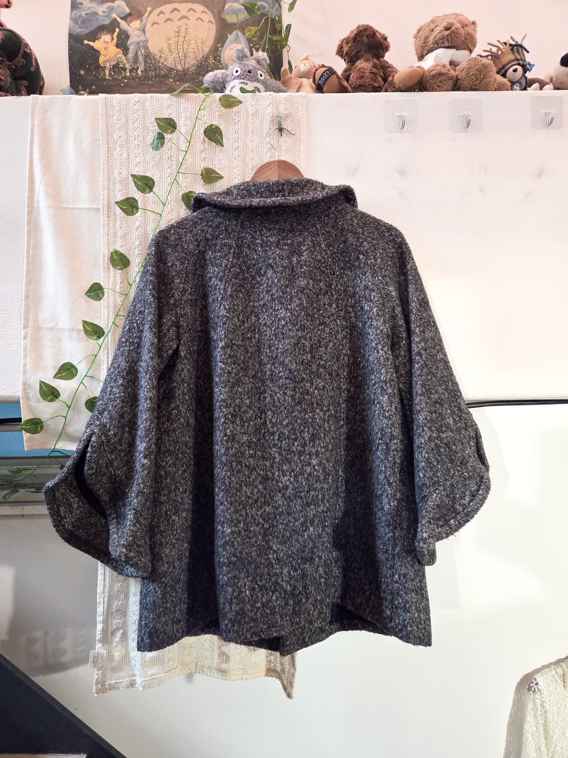 알파카 포켓 카라 코트 상품이미지5