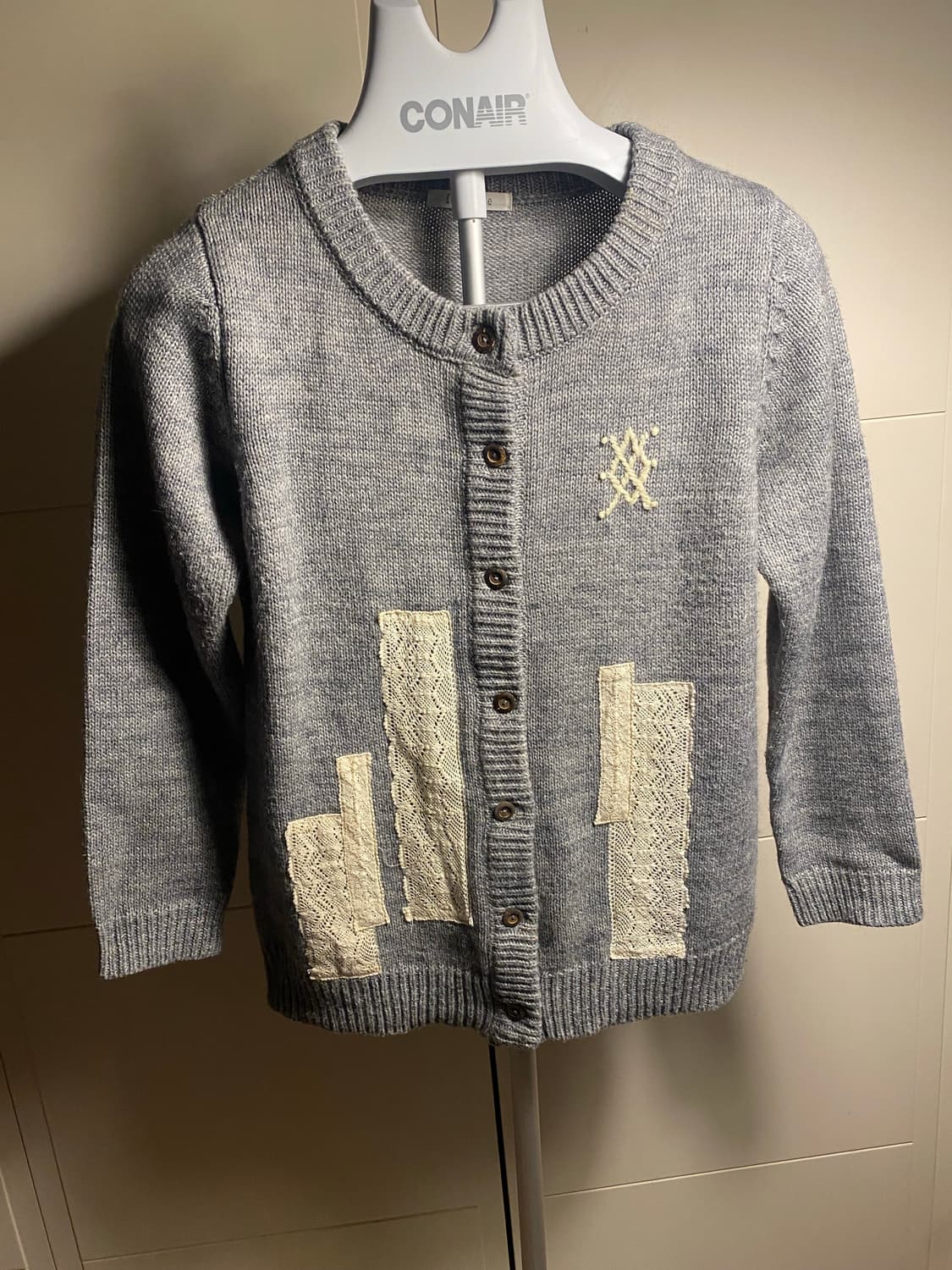 Fervente 회색 니트 가디건 M 상품이미지2