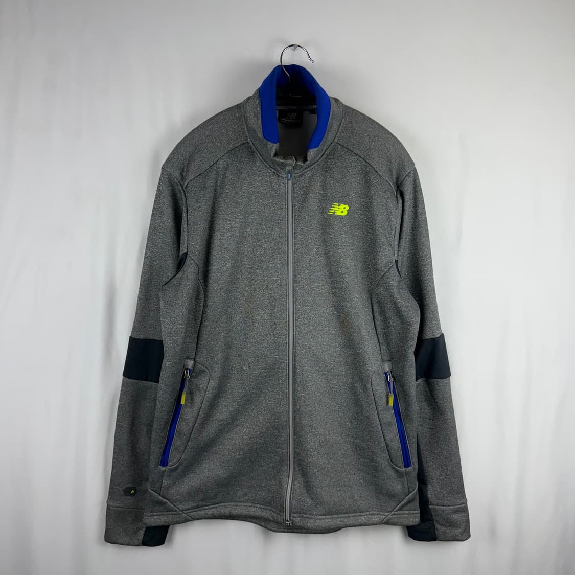 (무료배송)105) 뉴발란스 기모 트랙탑 져지 그레이 상품이미지2