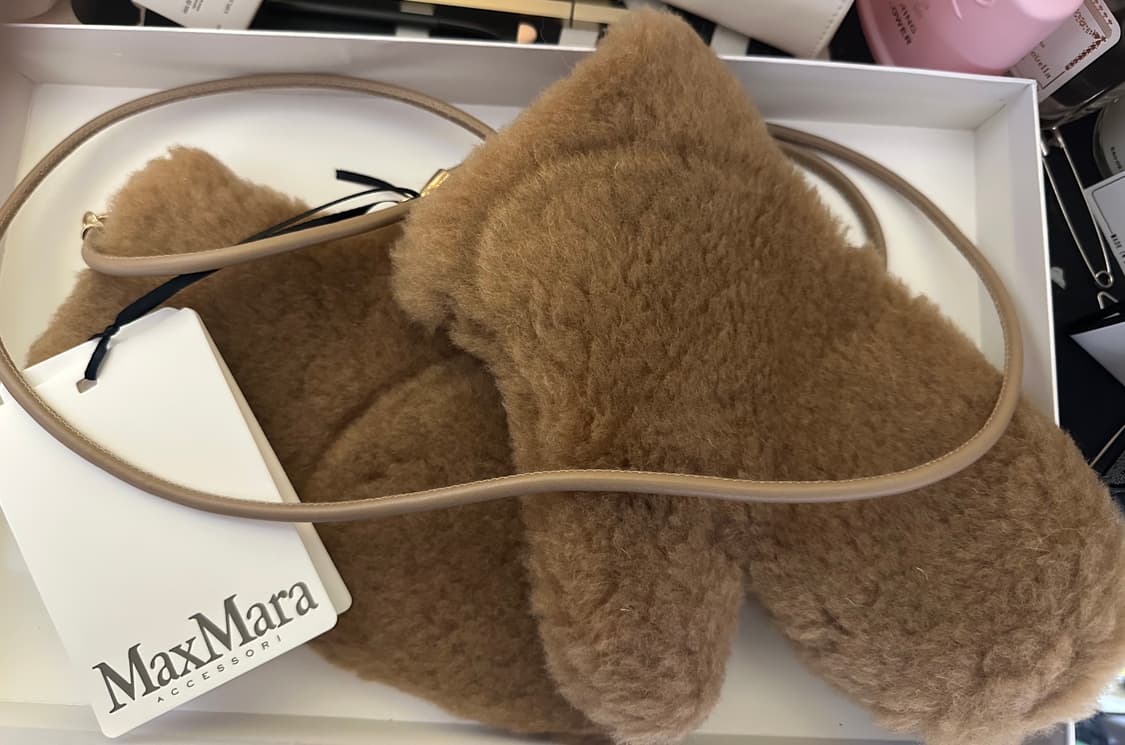 막스마라 테디베어 장갑카멜 정품 상품이미지1