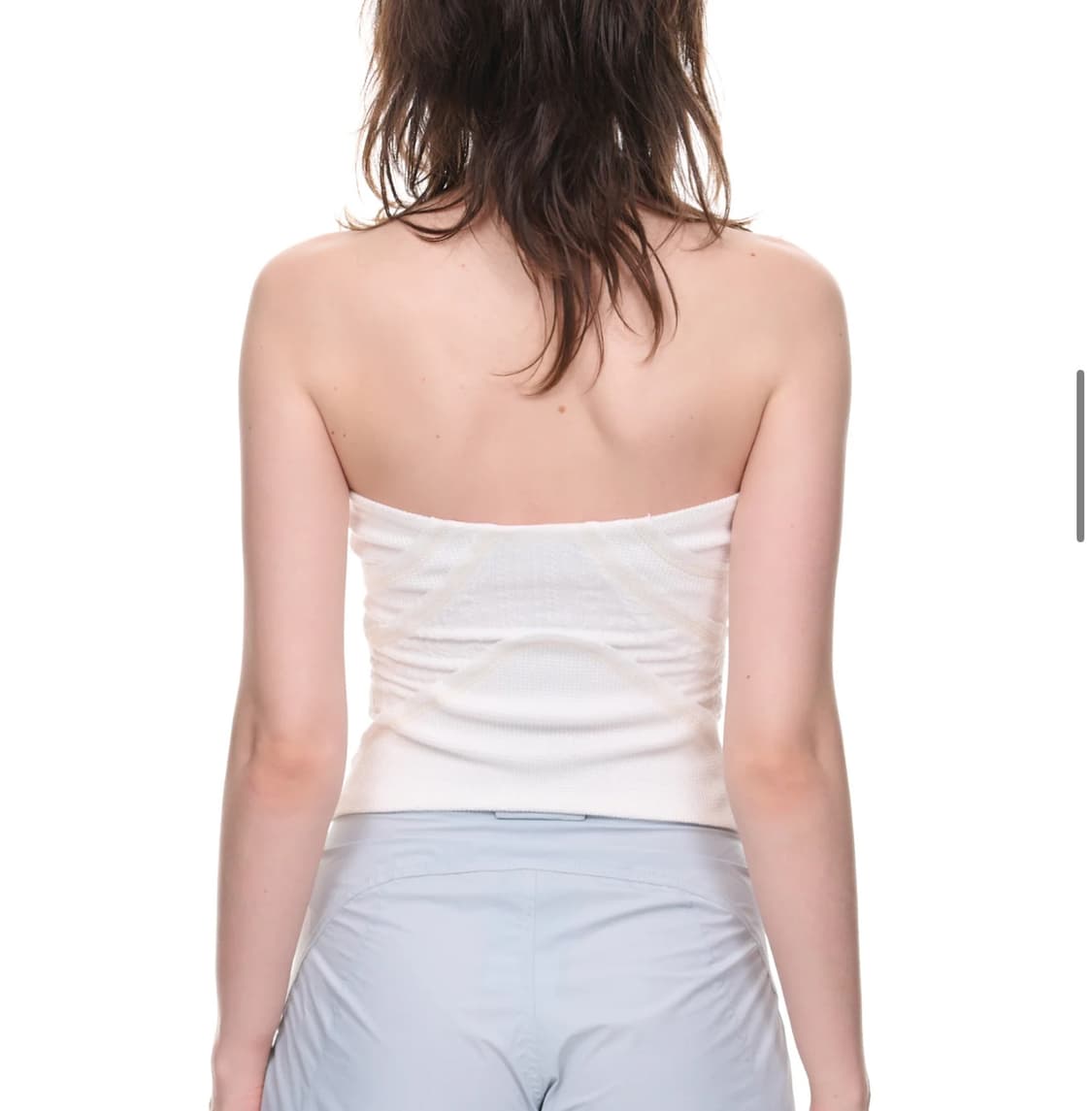혜인서 코르셋 탑 화이트 1 상품이미지2