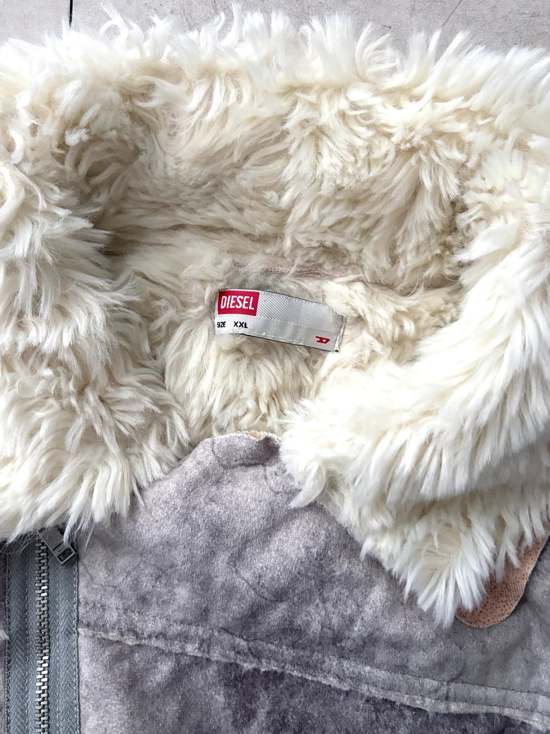 디젤 Y2k 퍼 코트 상품이미지7