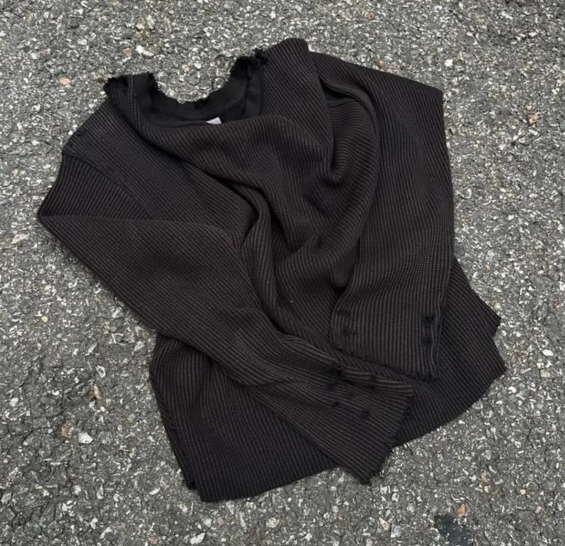 오네이타 와플 롱슬리브 상품이미지1