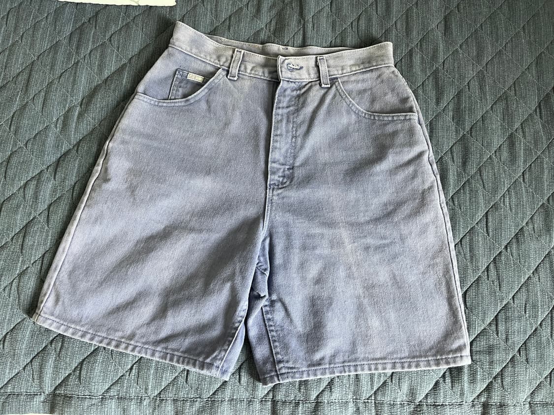 Lee purple denim shorts 상품이미지2