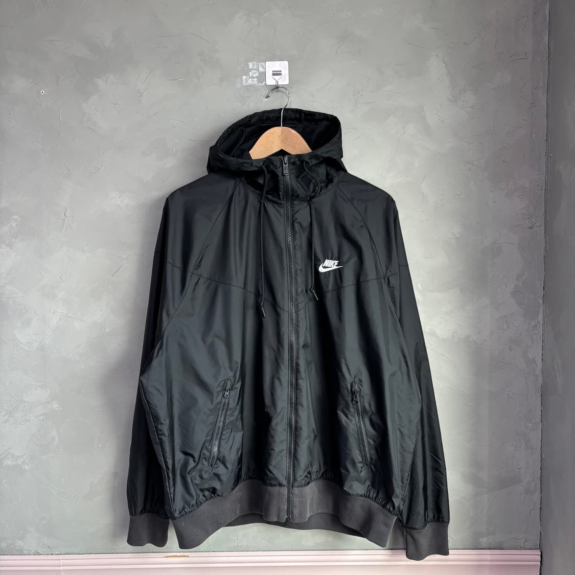 나이키 윈드러너 바람막이 블랙 상품이미지1