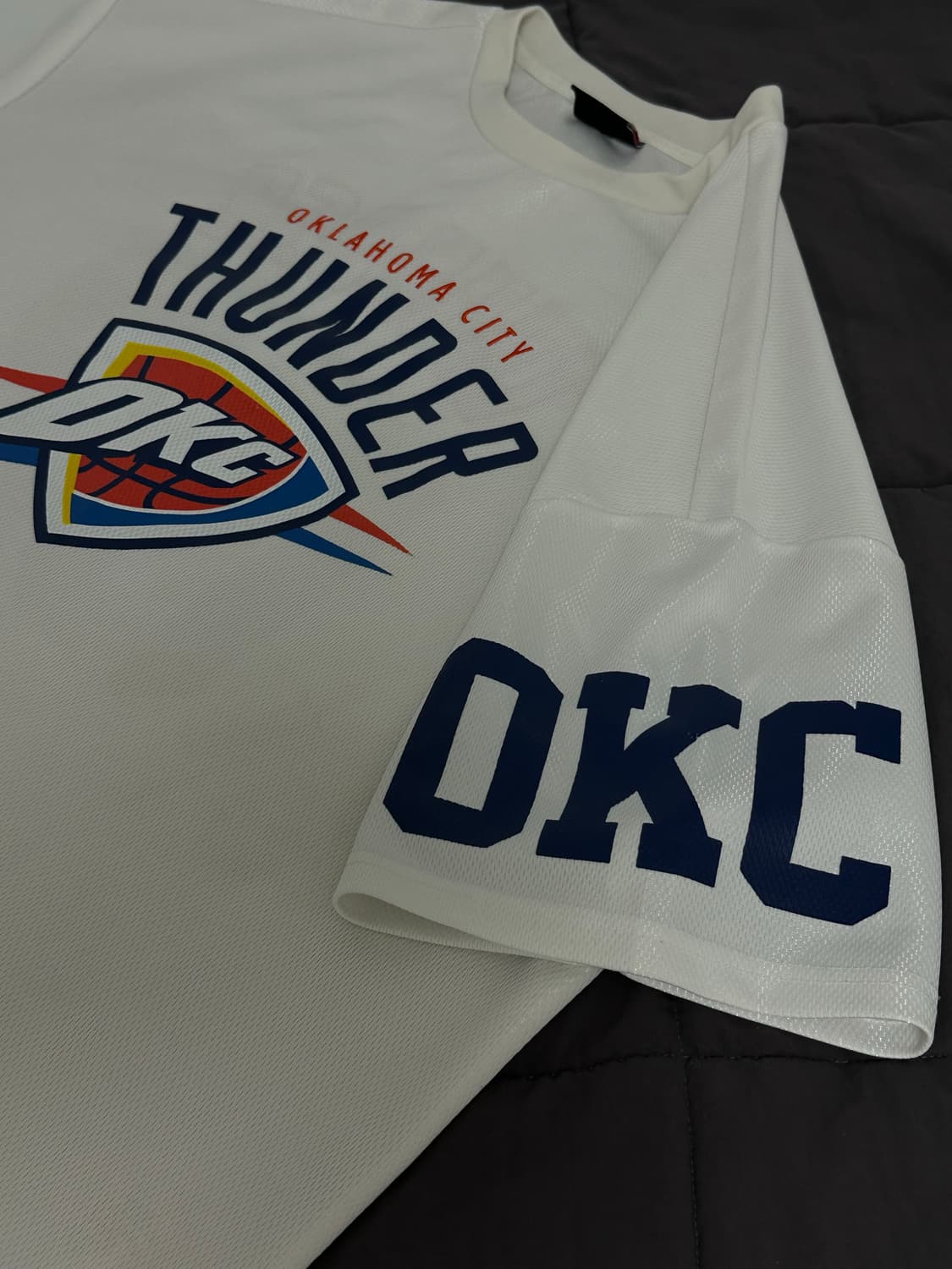 NBA 오클라호마시티 썬더 져지티 라지 상품이미지3