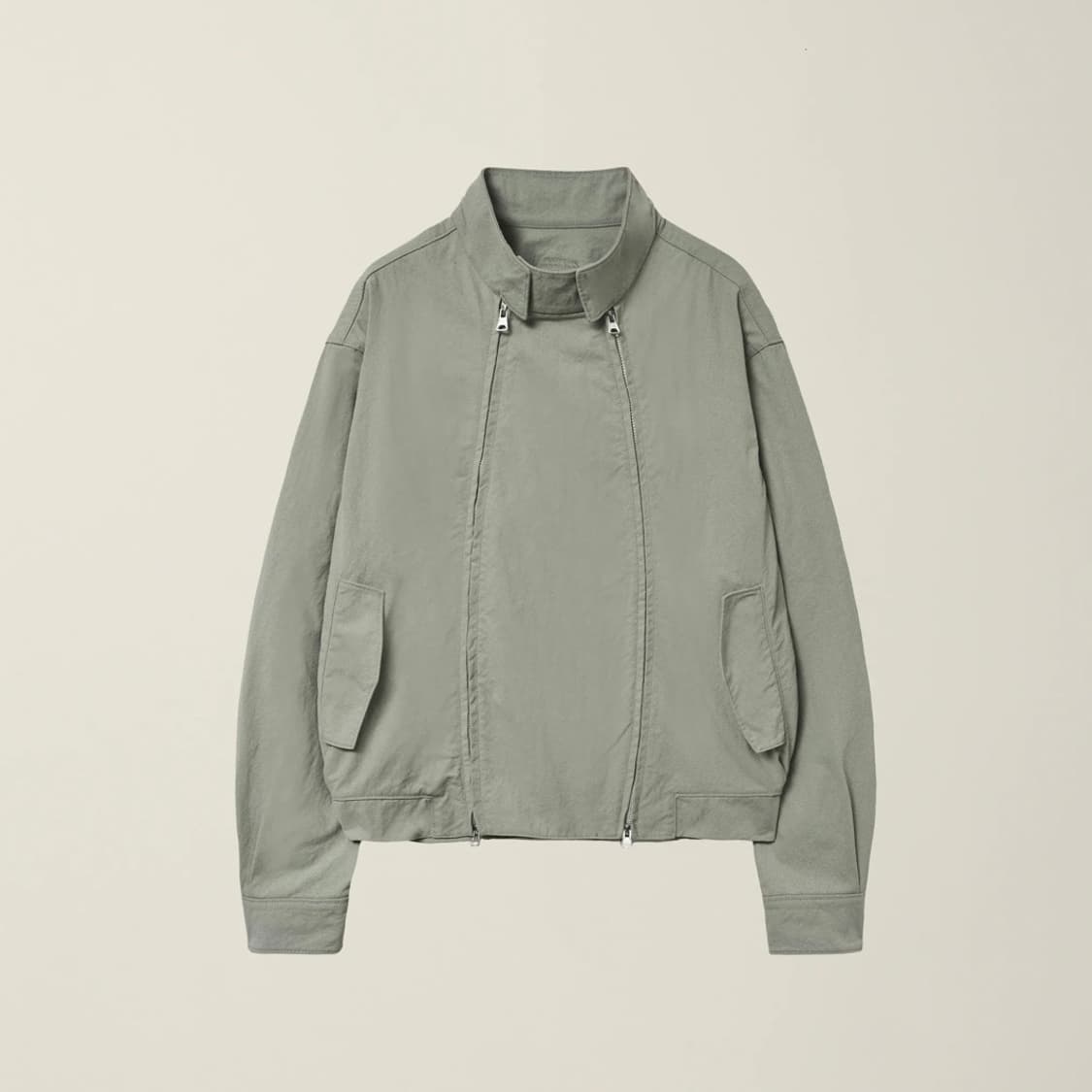이이 누마레 DOUBLE ZIP HARRINGTON JACKET 새상품 상품이미지5