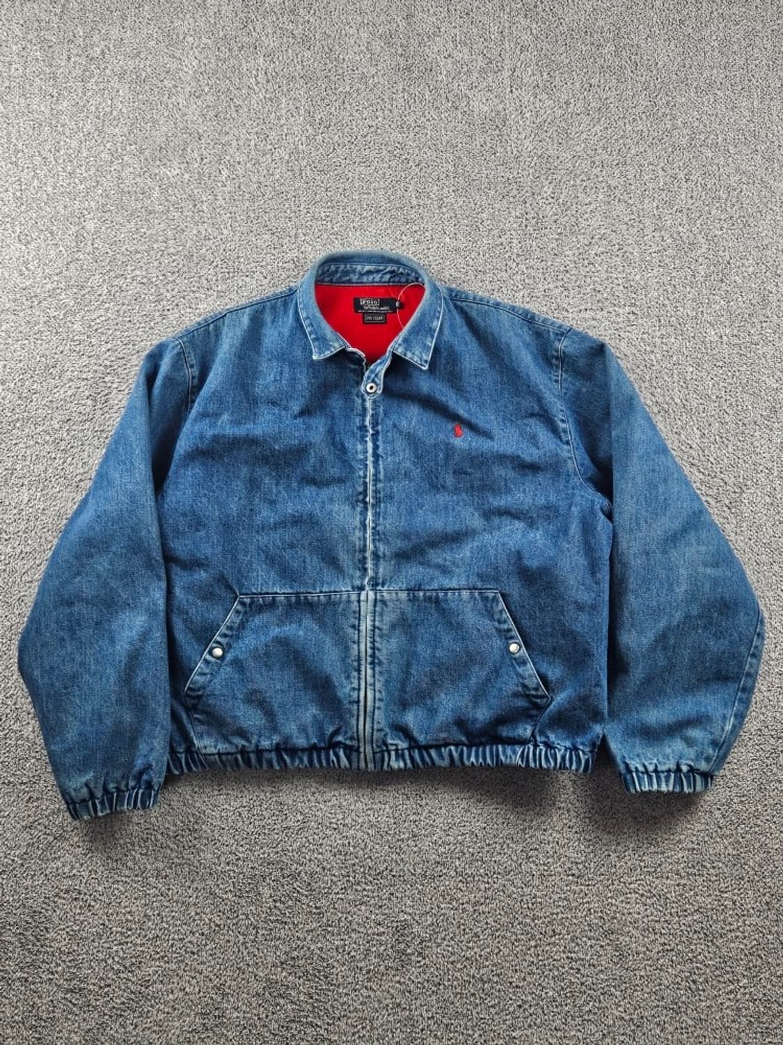 80's USA 폴로랄프로렌 데님 스윙탑 자켓 ( XL ) / 10705 상품이미지2