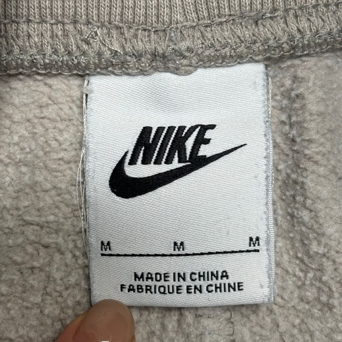 NIKE 스웻 팬츠 그레이 M 상품이미지5