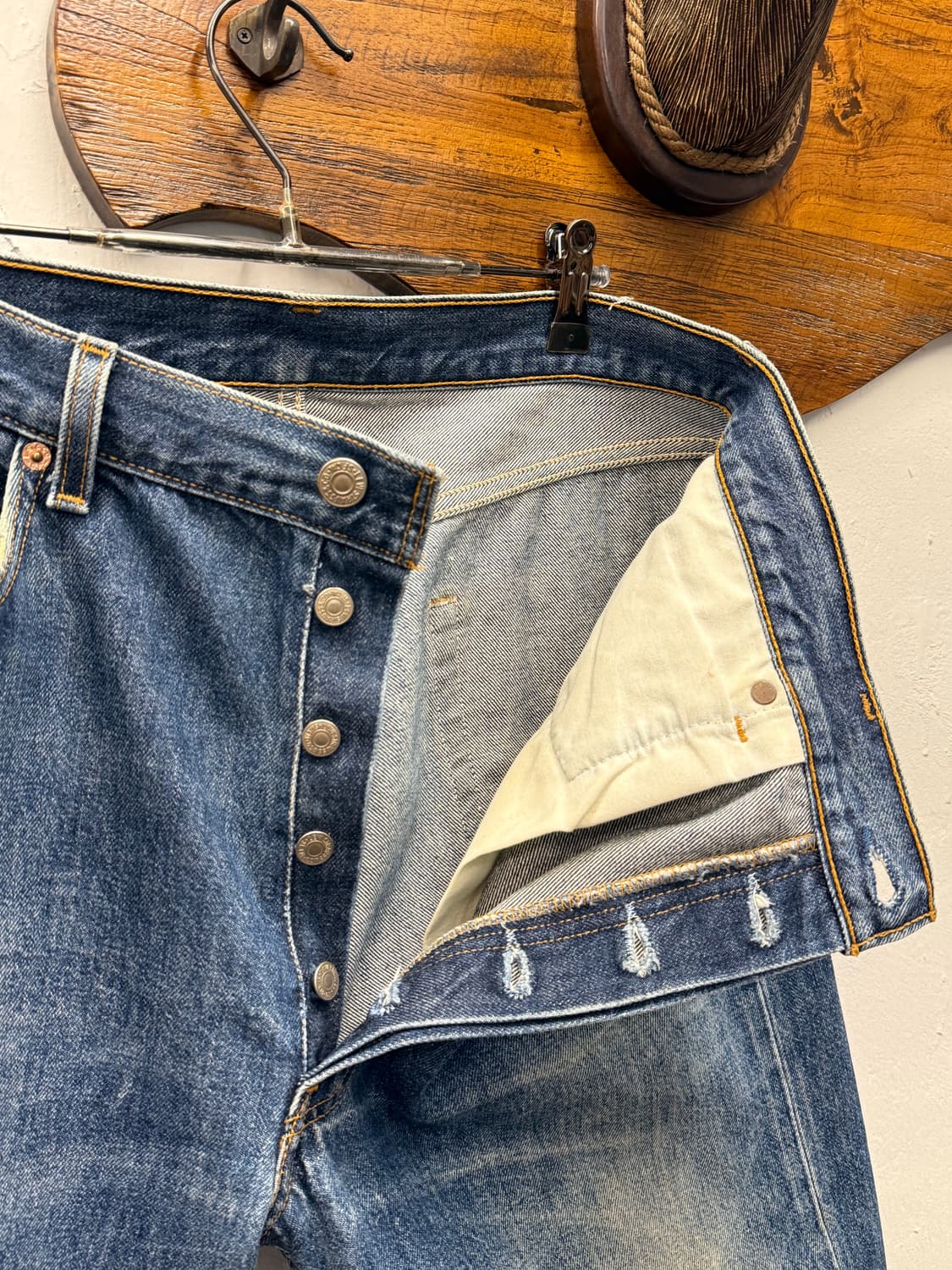USA Levi’s 501xx Denim Shorts 상품이미지7