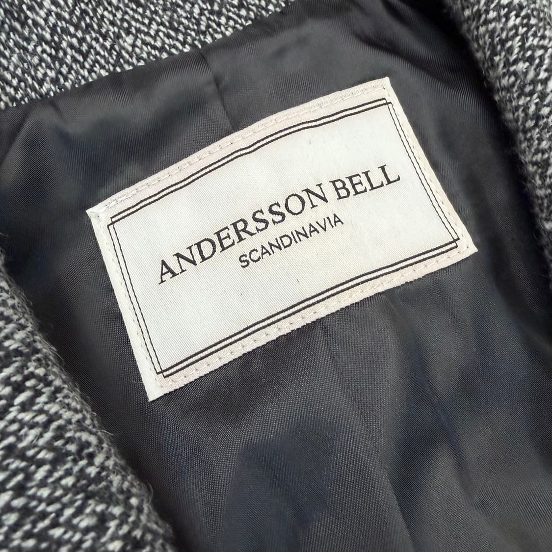 ANDERSSON BELL 앤더슨벨 우먼스 헤링본 베이직코트  상품이미지3