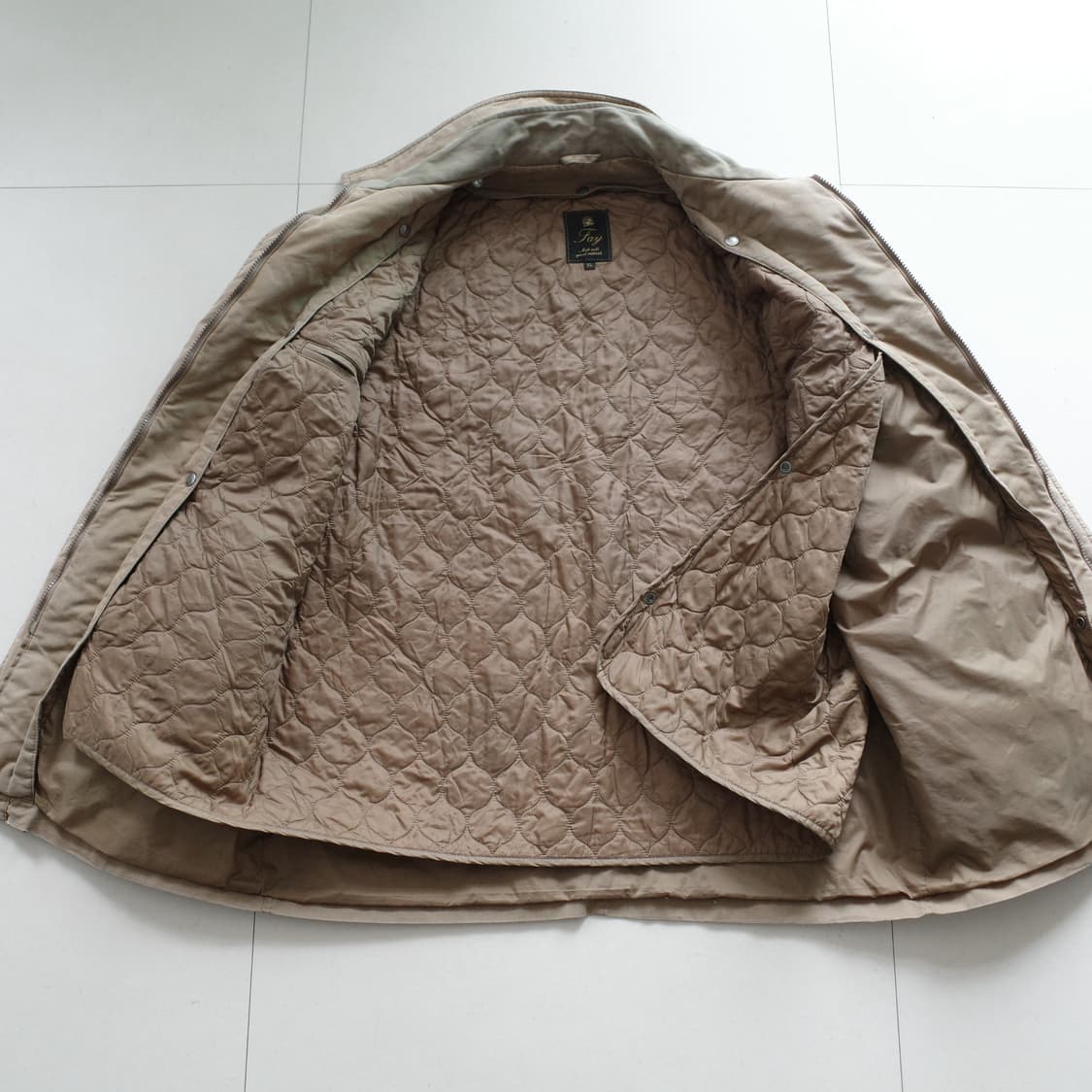 00s 페이 FAY 이탈리아 생산 반 유틸리티 자켓 XL 상품이미지7