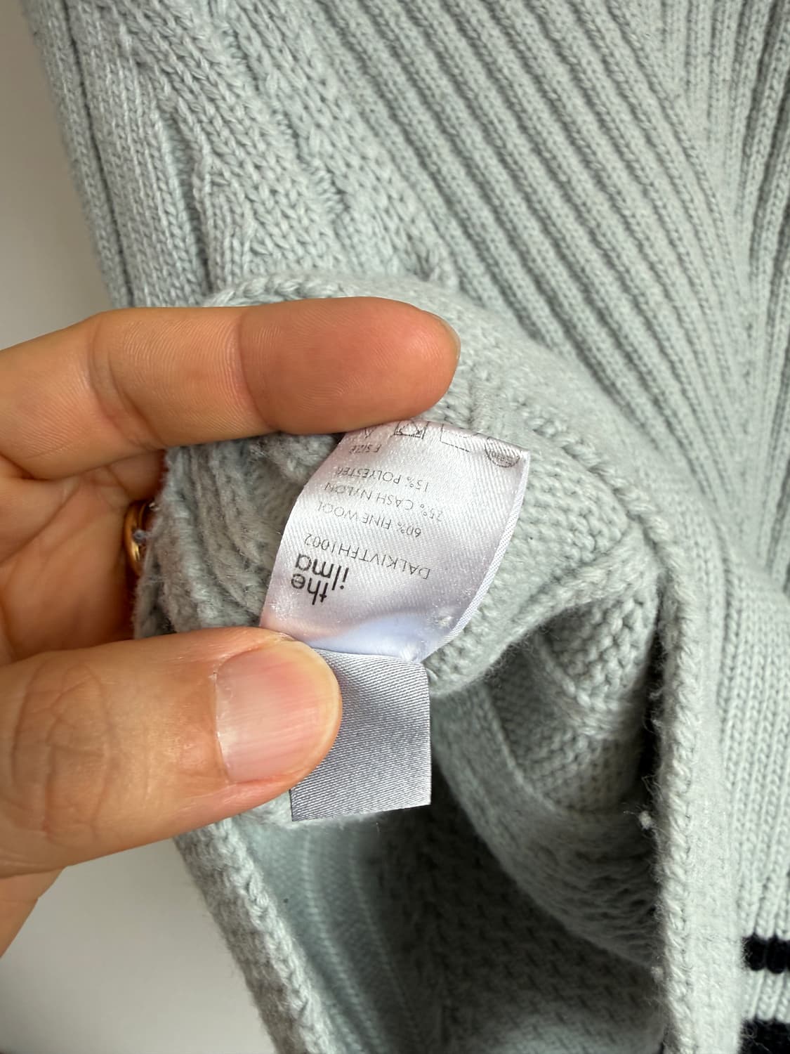 더 일마(the lima) 슬리브리스 니트 베스트 상품이미지6