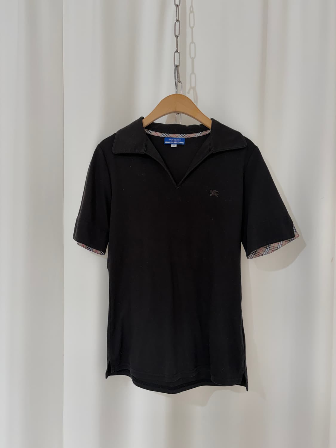 BURBERRY BLUE LABEL collar t-shirt 상품이미지1