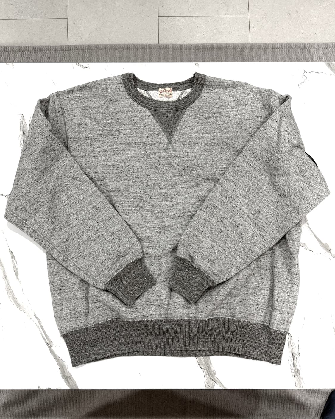 [XL/극미] 화이츠빌 헤비 스웻 셔츠 맨투맨 크루넥 WV67728 상품이미지1