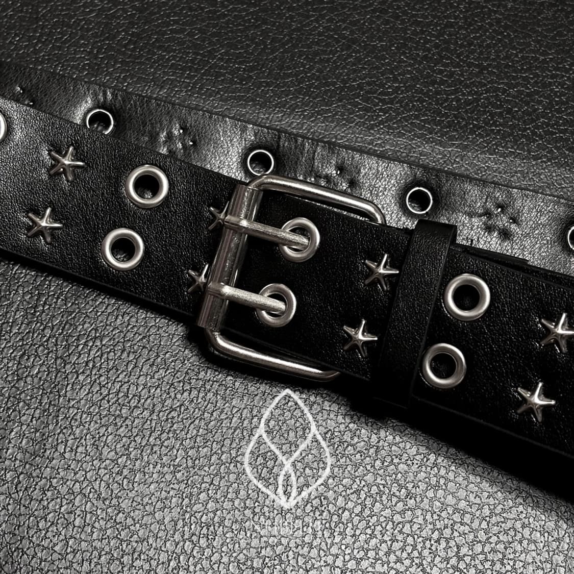 🌗 Star eyelet belt / 별 스터드 아일렛 웨스턴 벨트 상품이미지3