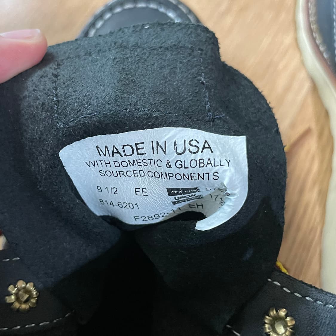 Thorogood 쏘로굿 블랙 워커 부츠 USA 275 상품이미지9