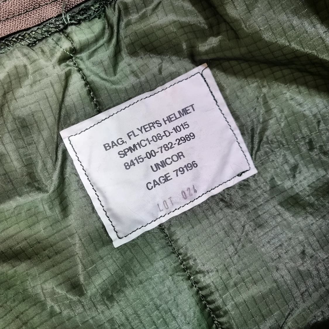 00s 미공군 헬멧백 풀 패치업 미사용품 상품이미지7