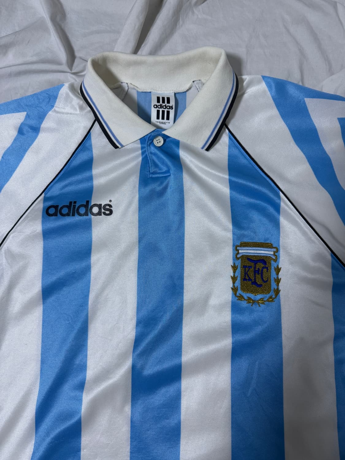 아디다스 아르헨티나 축구 국대 96 98 홈 유니폼 마라도나 바티스투타 상품이미지4