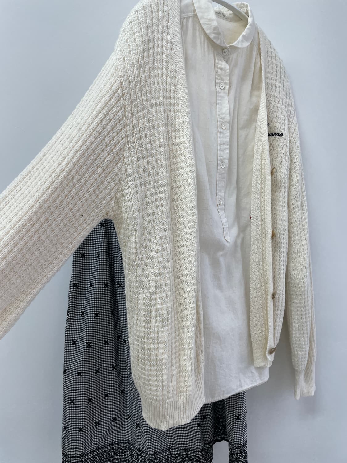 Ricca ricca  연베이지 가디건 상품이미지4