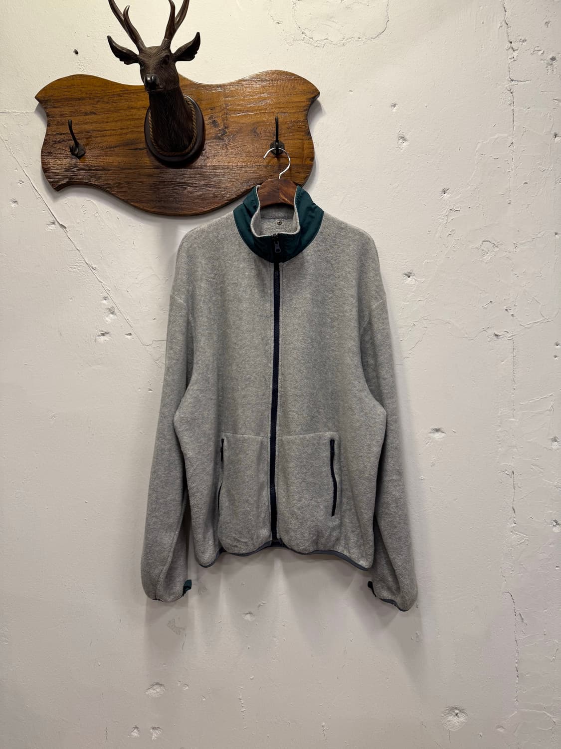 L) J.PRESS 제이프레스 Reversible Fleece Jacke 상품이미지1