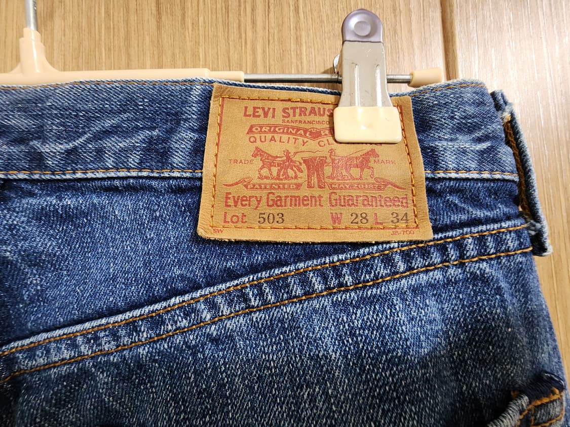 (28)리바이스 빈티지 데님 팬츠 일본 상품이미지4