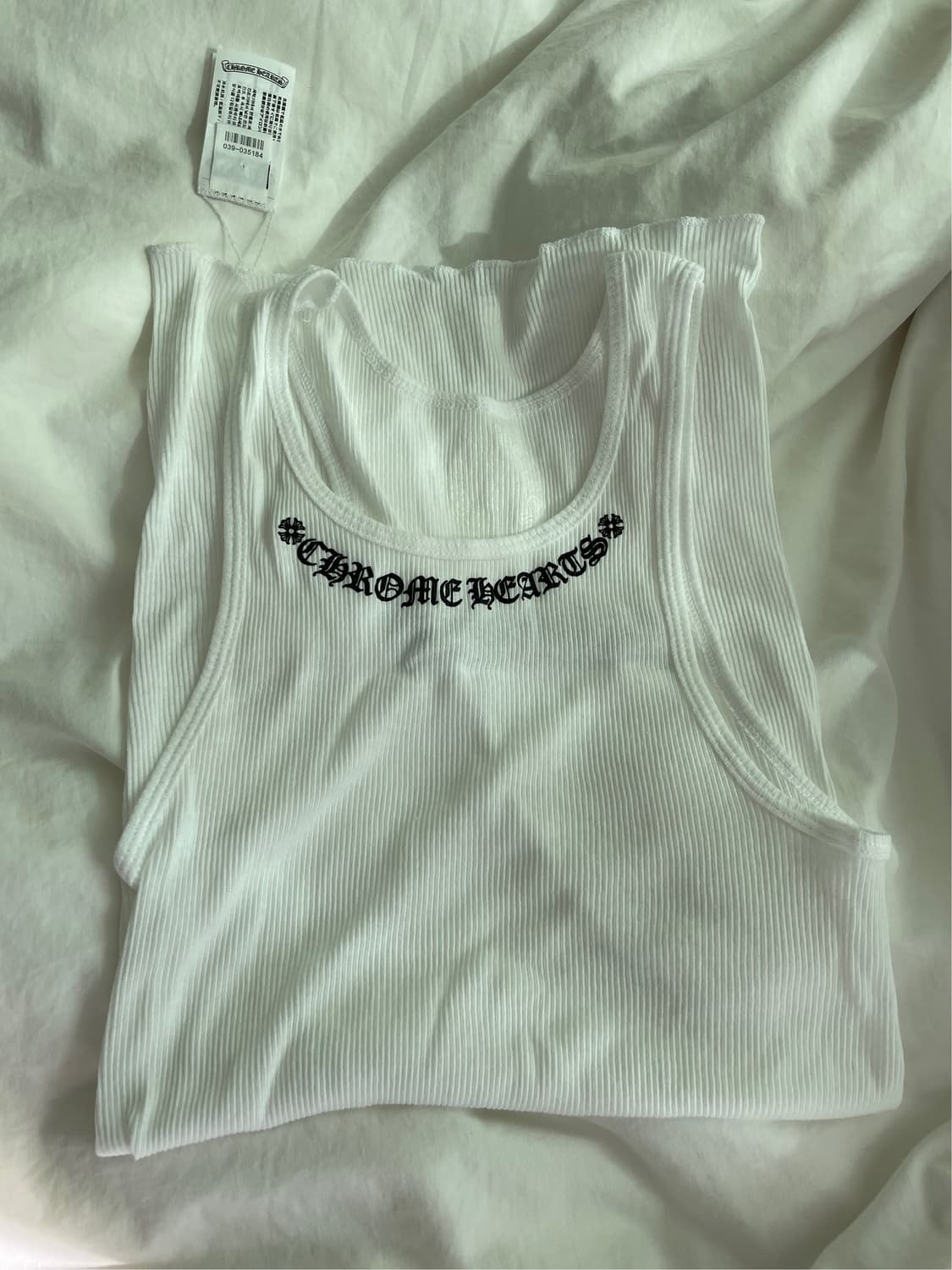 크롬하츠 스크롤라벨 나시 S 상품이미지1