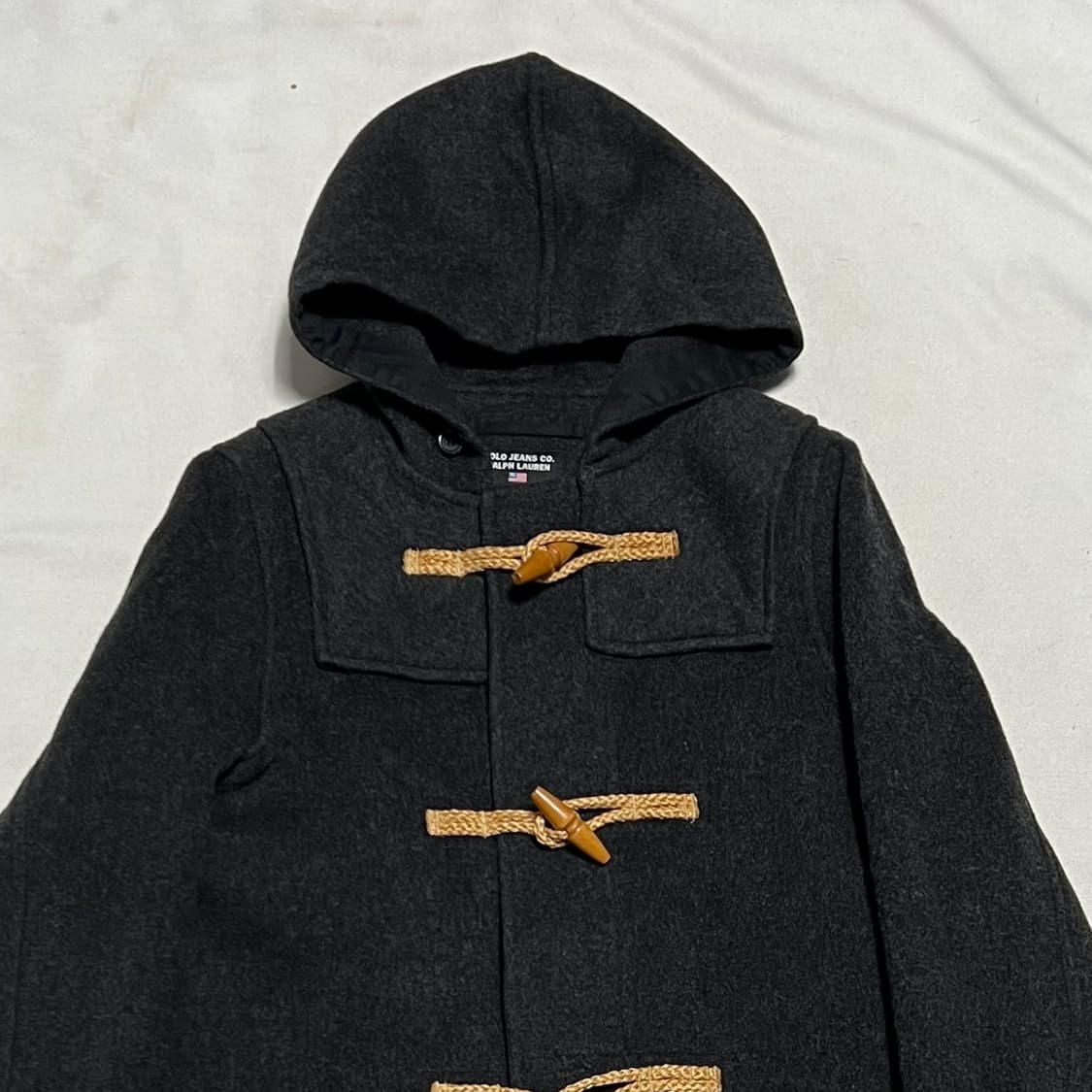 S 폴로랄프로렌 진스 떡볶이 후드 코트 상품이미지1