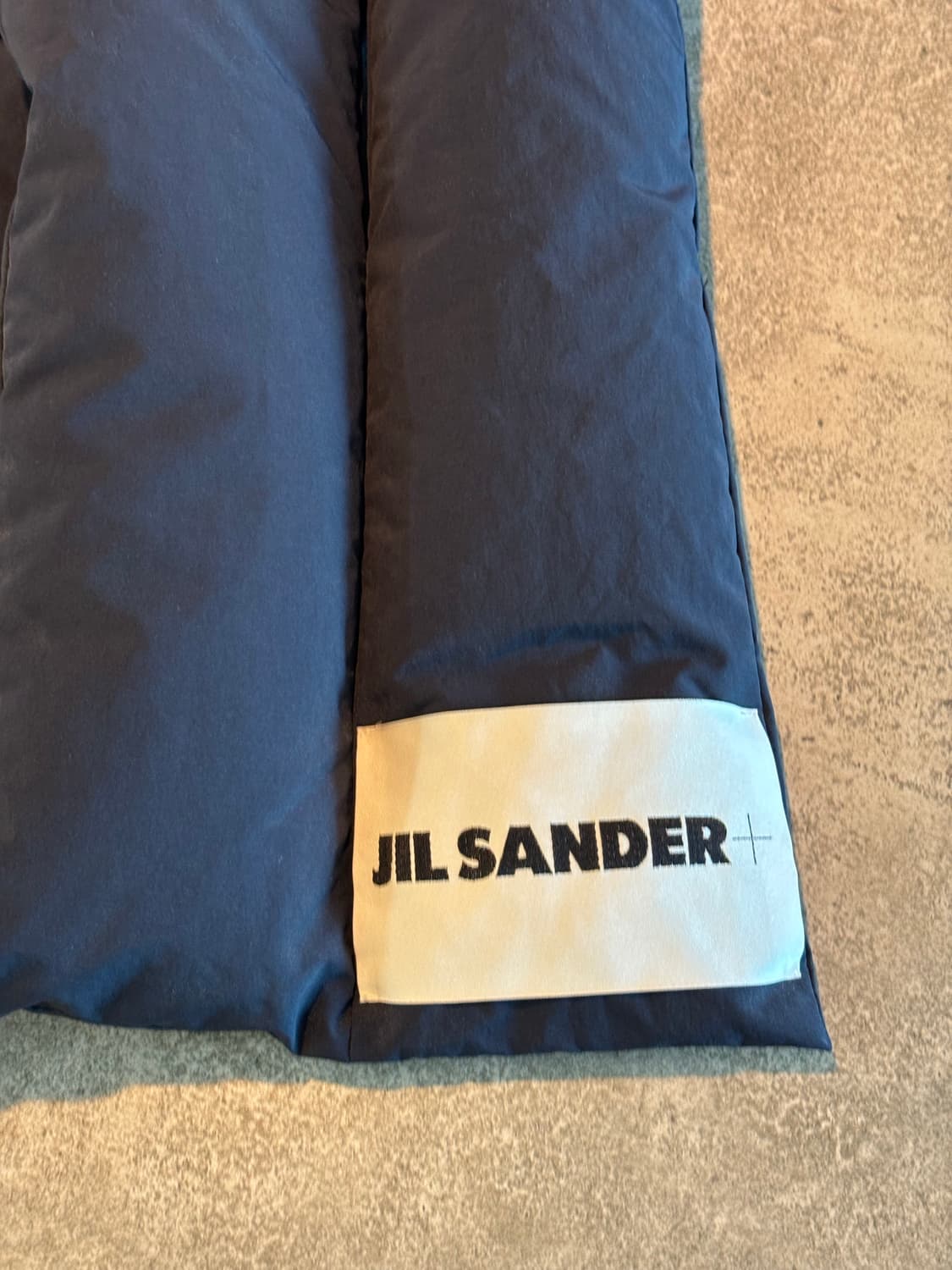 질샌더 / 다운 패딩 머플러 - 네이비 상품이미지2