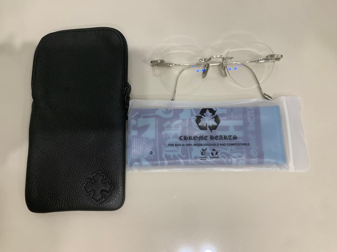 크롬하츠 소퍼스1 샤이닝실버 [SS] 무테 안경 상품이미지2