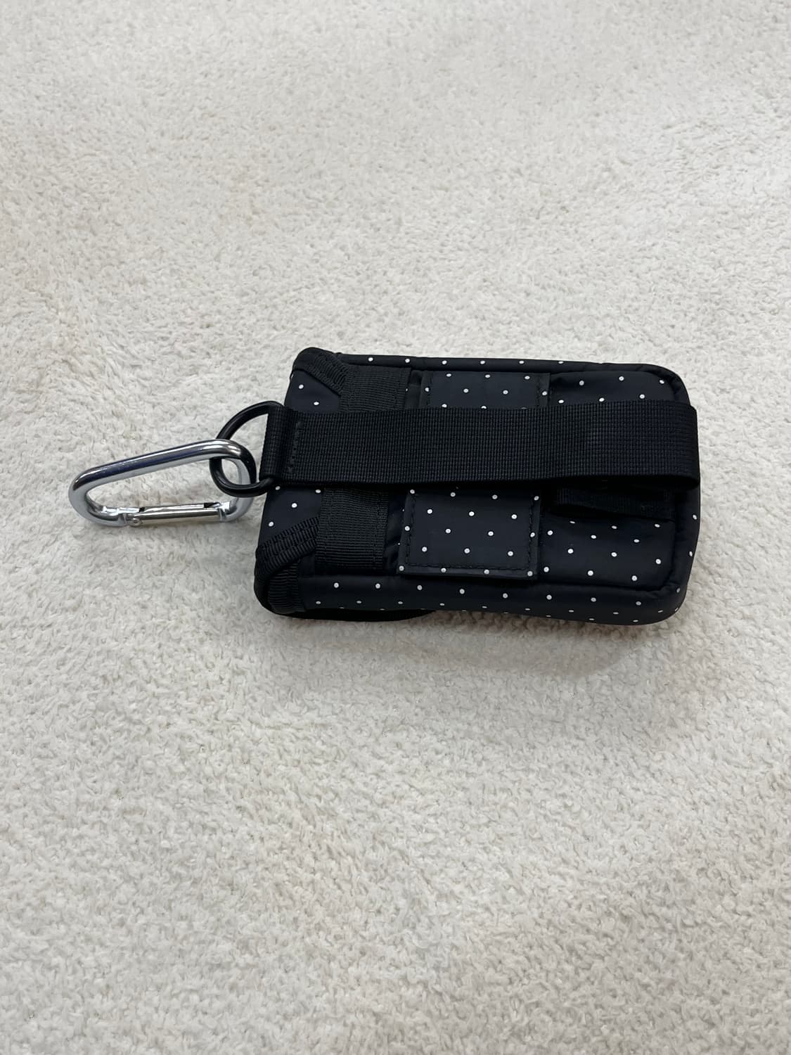포터 도트 파우치 지갑 블랙 상품이미지6
