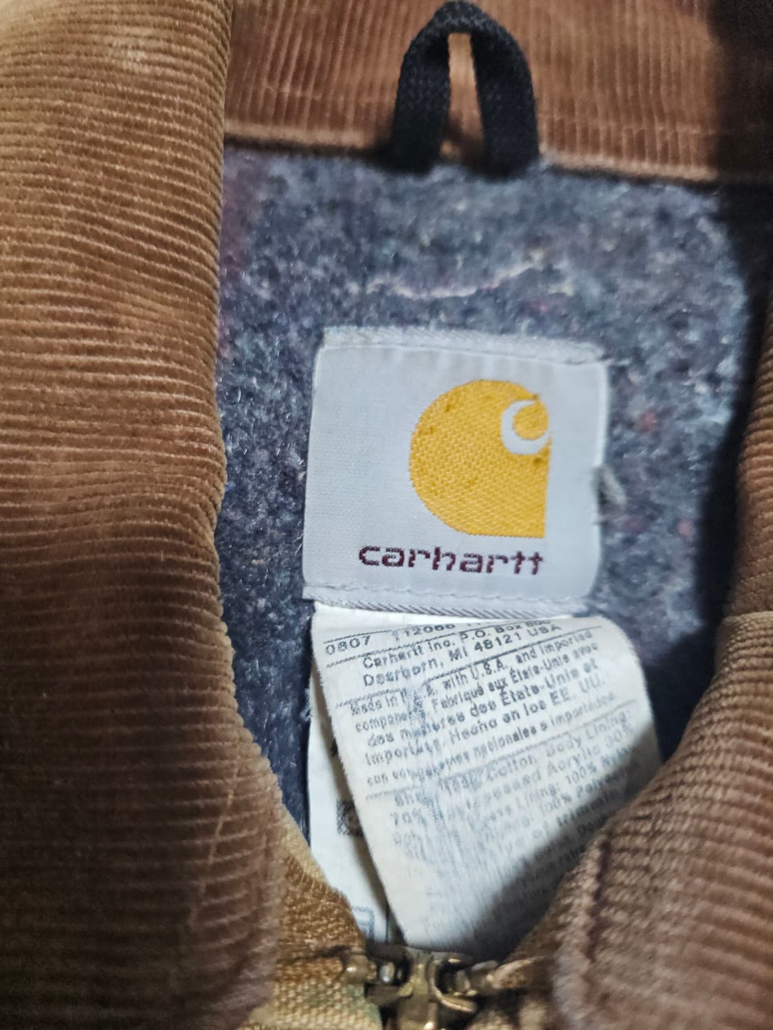 칼하트 디트로이트 자켓 j01 (100~105) 상품이미지4