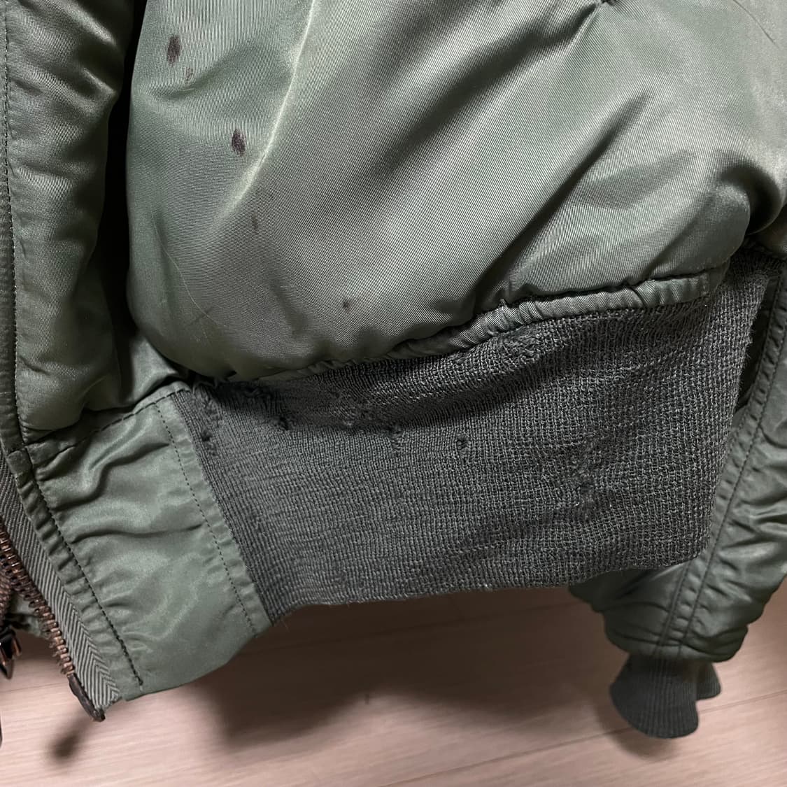 60s 미군 오리지날 ma-1 봄버 XL 상품이미지8