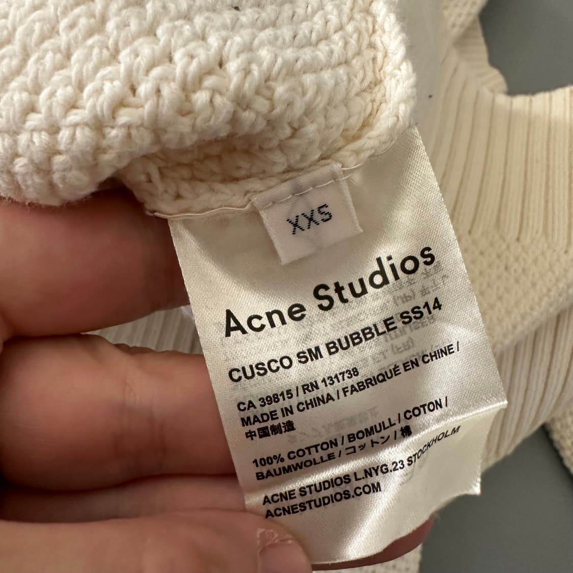 아크네스튜디오 acne studios 니트 상품이미지6