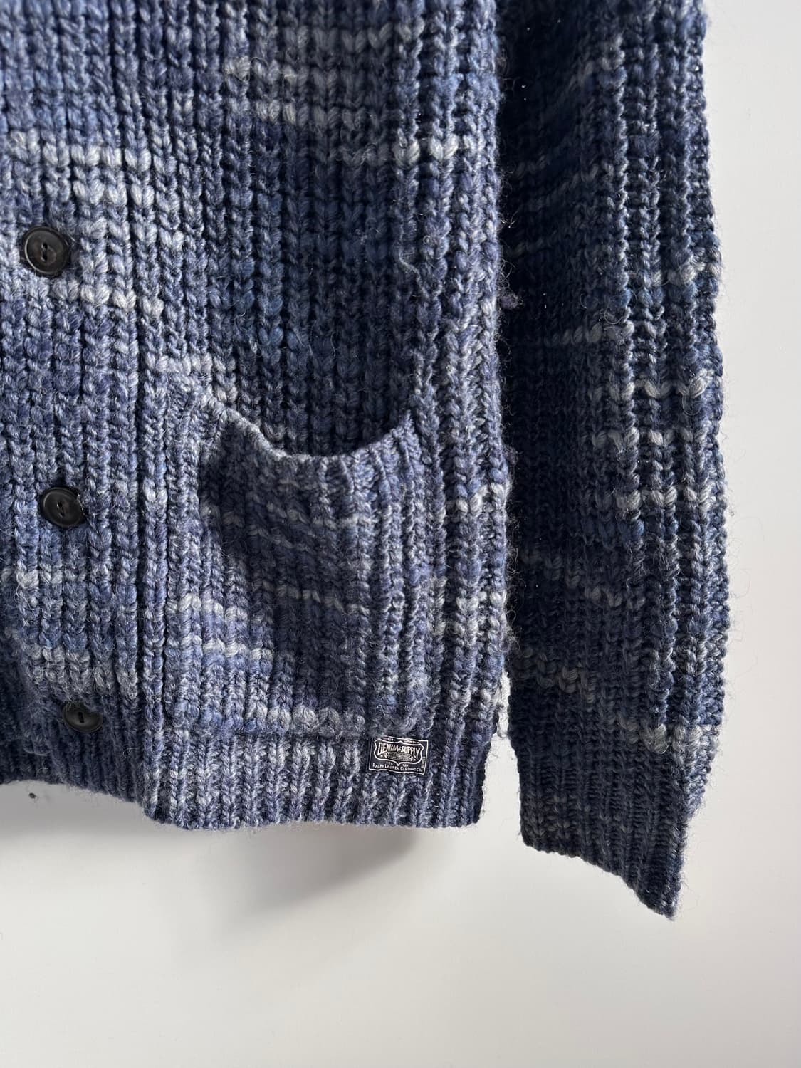 폴로 D&S 이태리 얀 숄 카라 가디건 (va.82) 상품이미지4