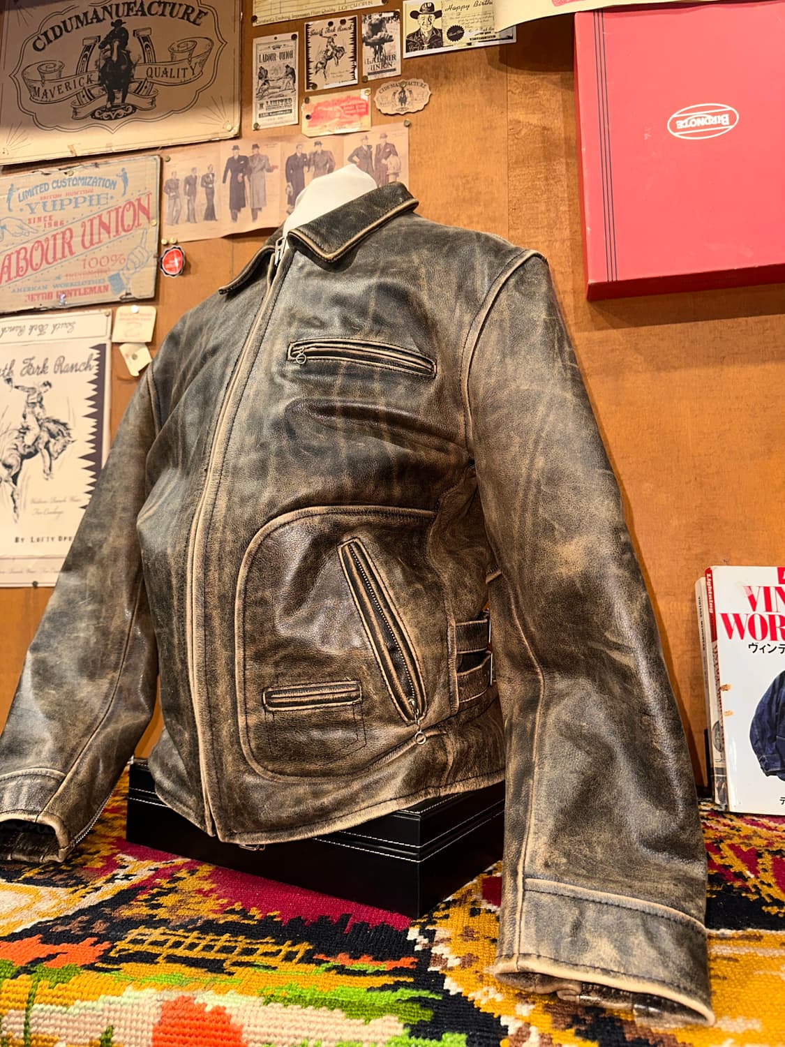 ( L-XL ) RBC 가죽자켓 푸퍼자켓 봄버자켓 바이커자켓 라이더자켓 상품이미지2