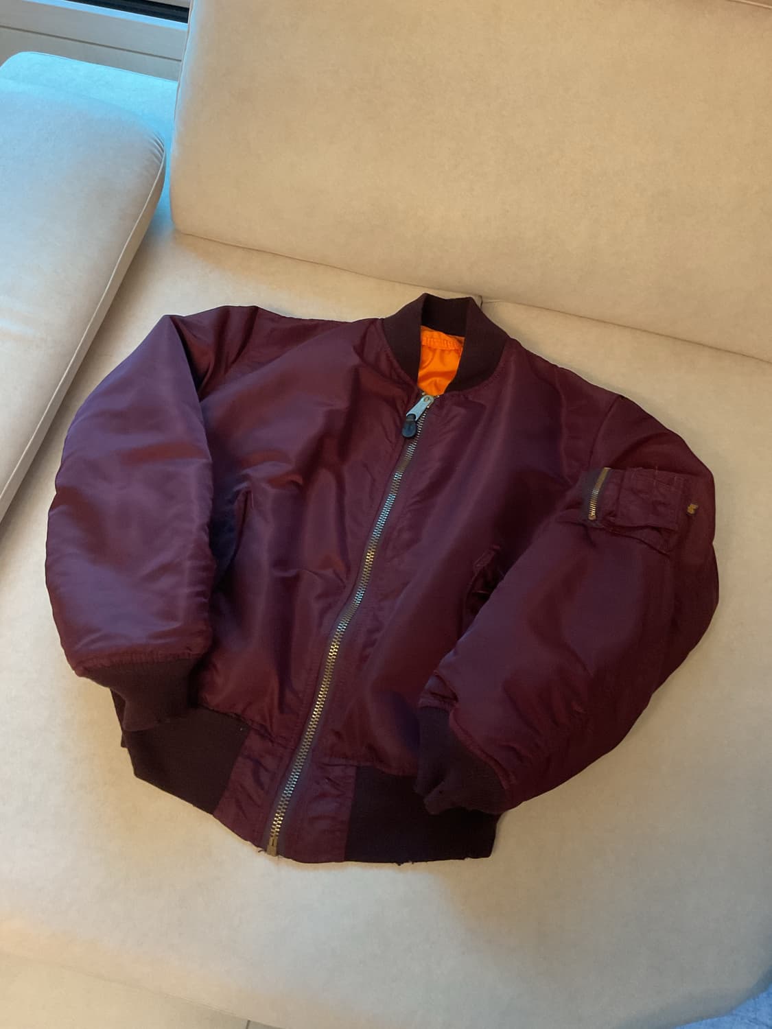 90s distressed ma1 (made in usa) 상품이미지4