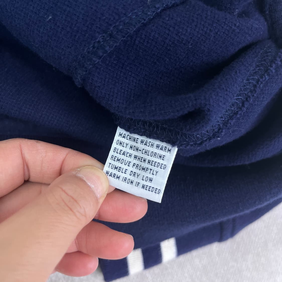 100 폴로 랄프로렌 배색 니트 집업 상품이미지4