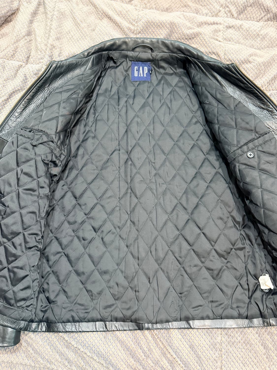 올드갭 풀집업 레더자켓 s 상품이미지3