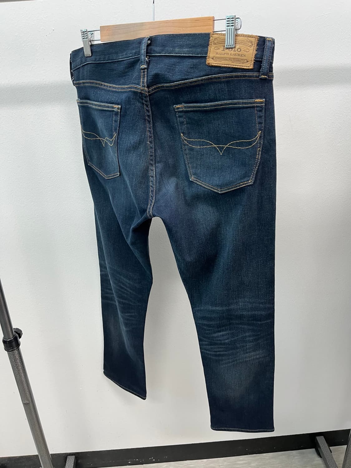 32) 폴로 진청 스판진  상품이미지5