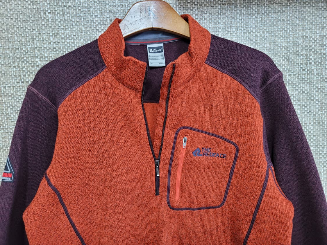 95사이즈 레드페이스 집업 니트 등산 아웃도어  상품이미지2
