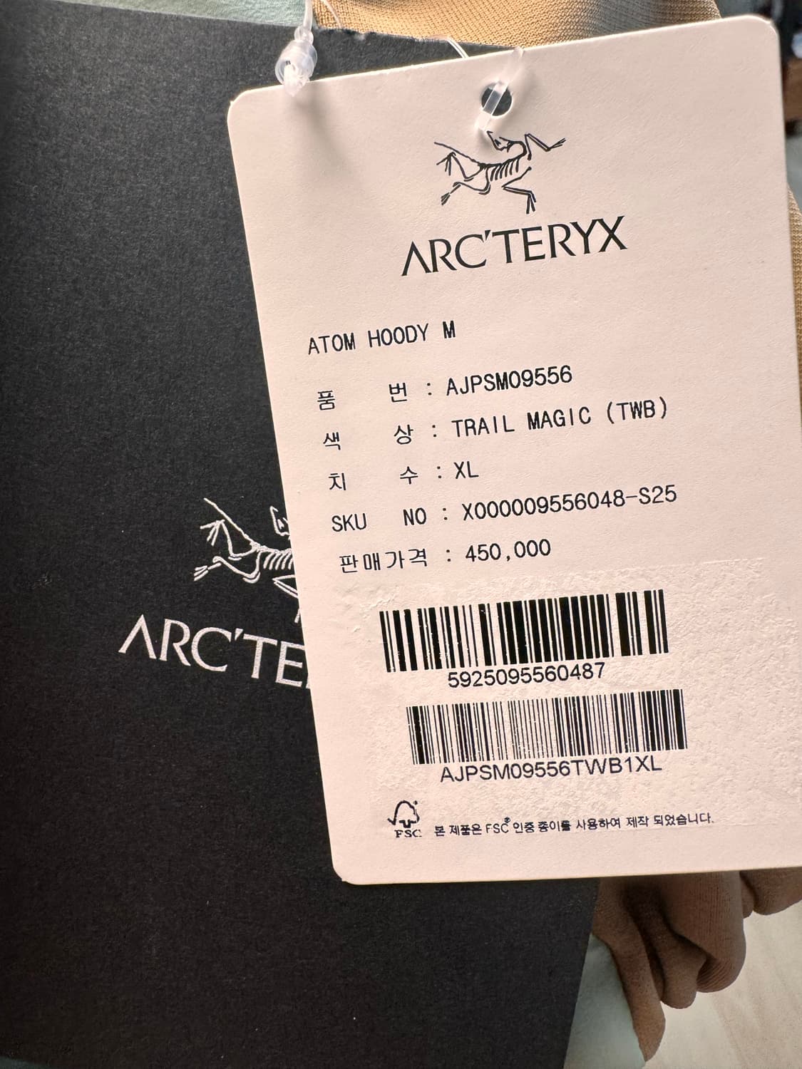 아크테릭스 아톰후디 XL 상품이미지9