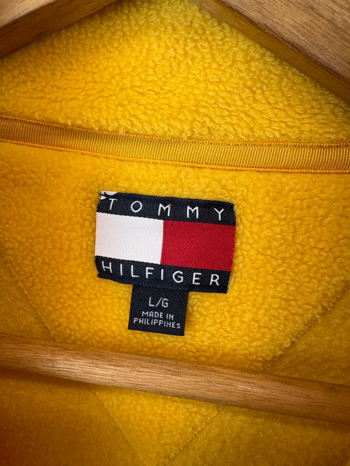 타미힐피거 90s 올드스쿨 하프집업 후리스 상품이미지6