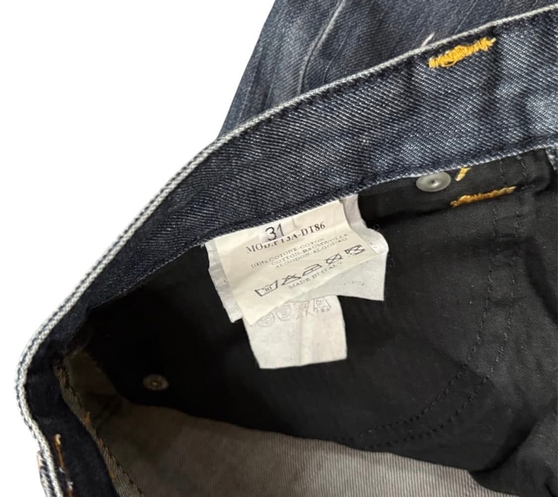 2000s raf simons archive denim jean 상품이미지4