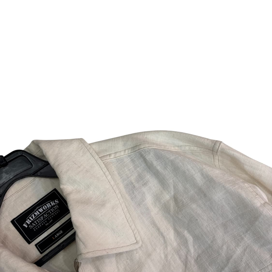 프리즘웍스 리넨 트러커 자켓 상품이미지3