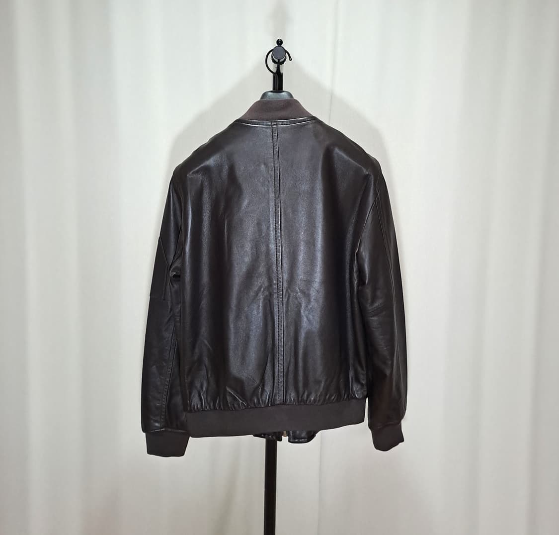 (택포) 헤스티지 양가죽 마원 블루종 105 B465 상품이미지5