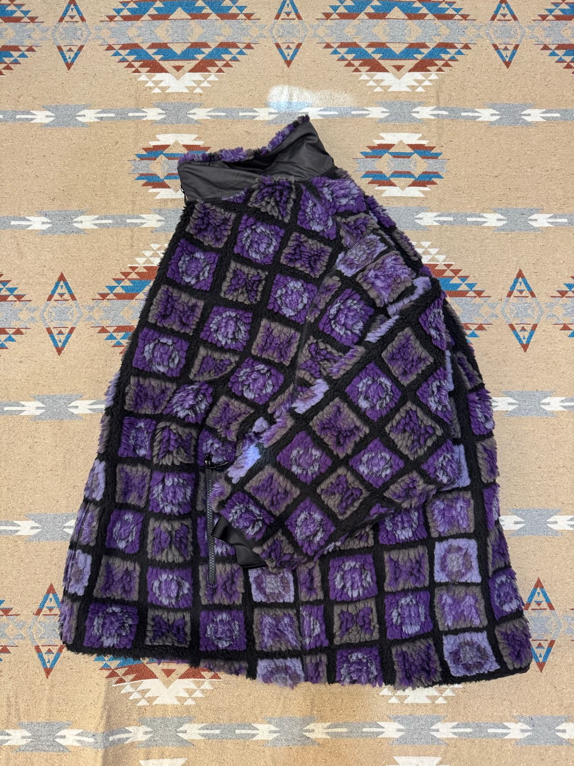 [M][100] 니들스 퍼 자켓 빠삐옹 플레이드 25FW 상품이미지8