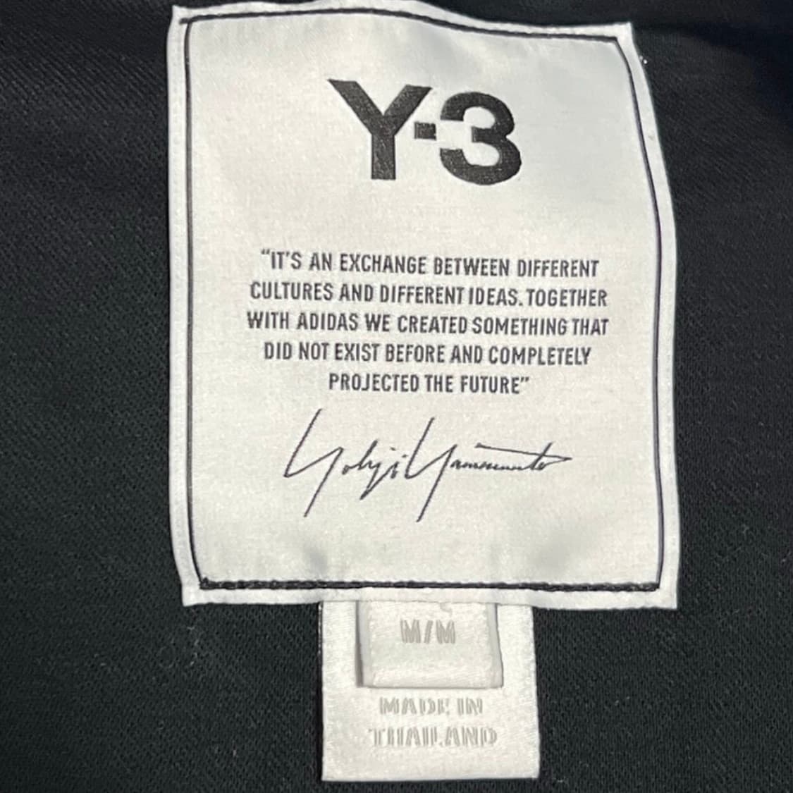 Y-3 블랙로고 반팔티 상품이미지3