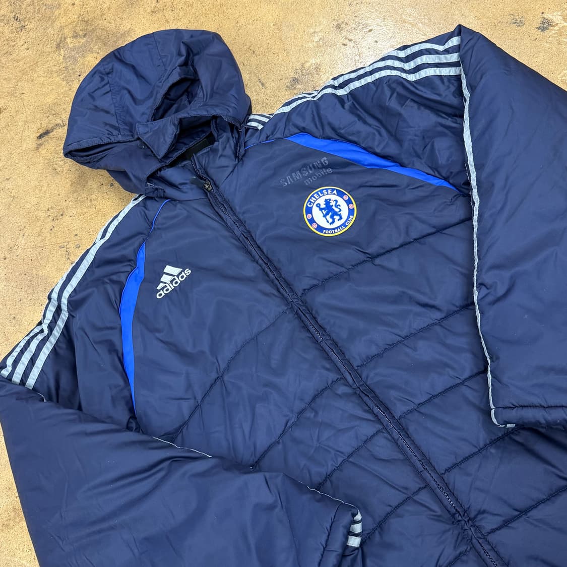 [정품/L] 아디다스 첼시 삼성스폰 벤치 점퍼 b16 상품이미지1