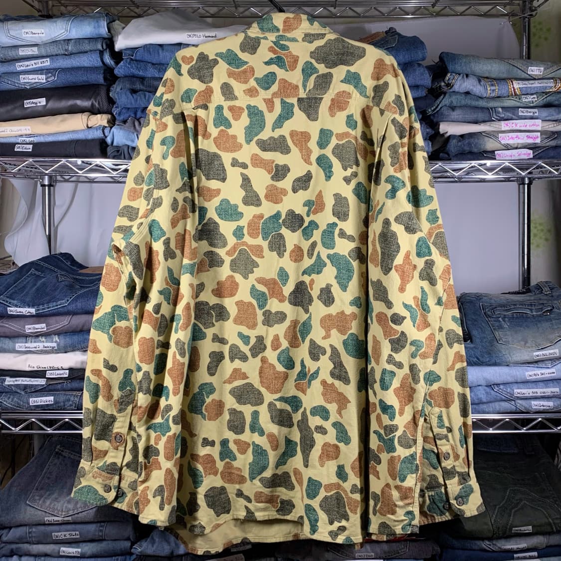 [3XL] 칼하트 러기드 플렉스 릴렉스드핏 카모플라쥬 워크셔츠 상품이미지3